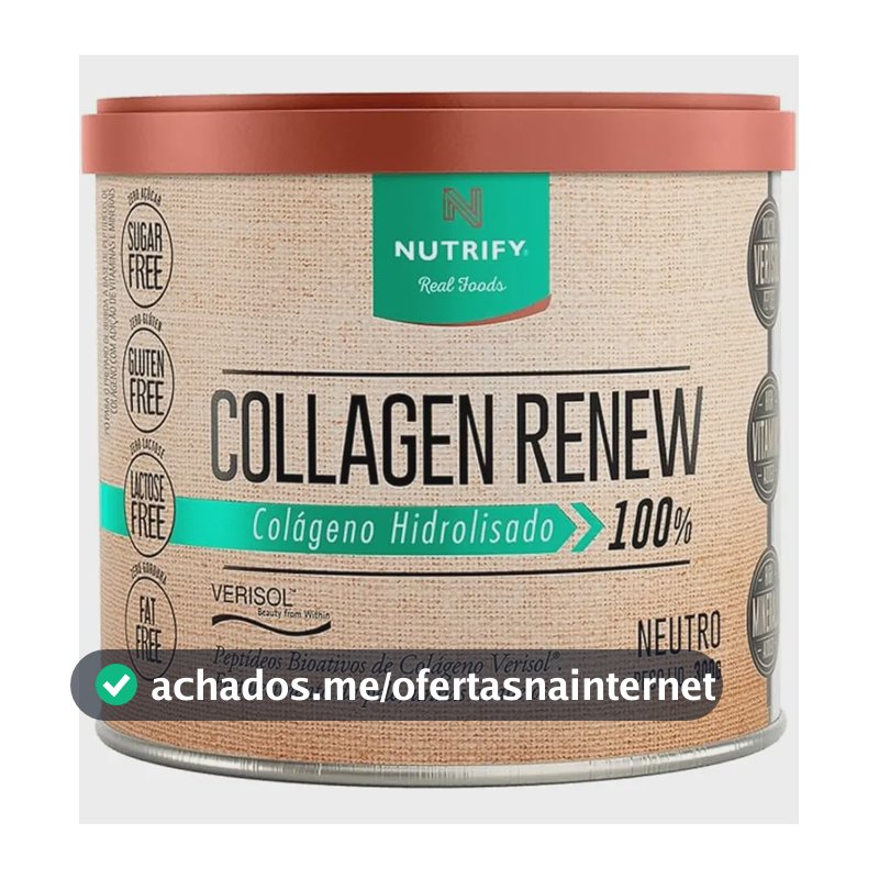 Collagen Renew Sabor Neutro - Nutrify 300g
