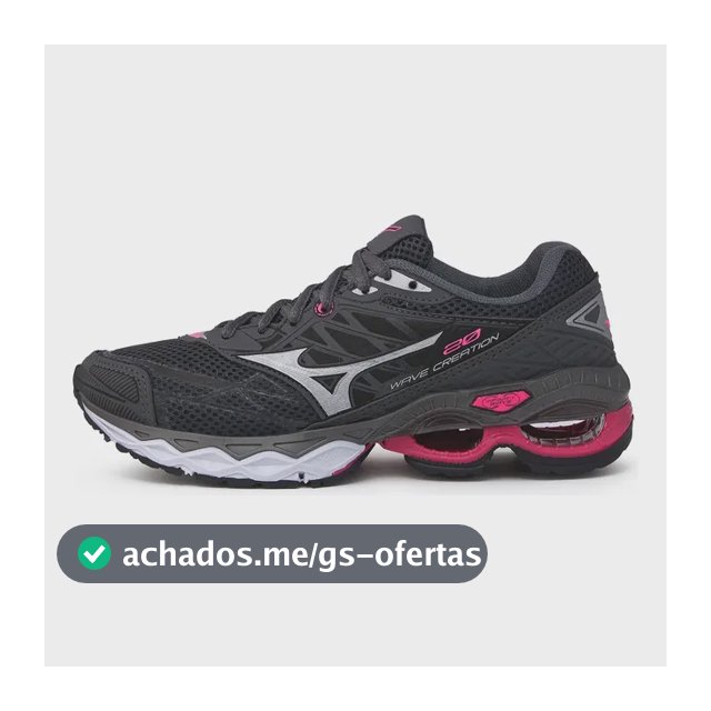 Tenis Mizuno Creation Original Corrida Treino Molas Macio