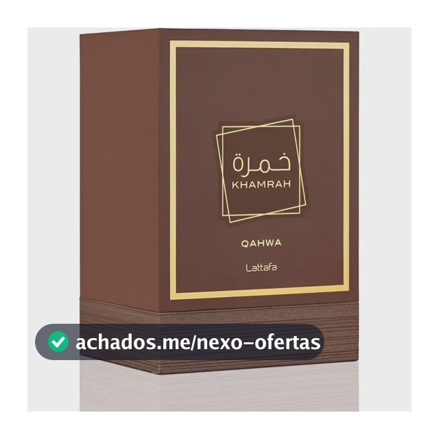 Perfume Lattafa Khamrah Qahwa Edp 100ml