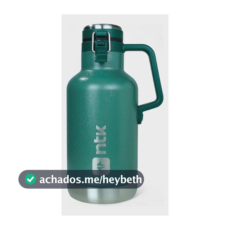 Garrafa Térmica Growler 1,9l Verde - Nautika