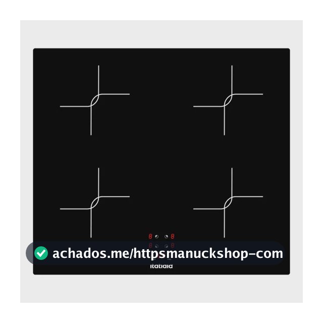 Cooktop de Indução Itatiaia Master 4Q 220V - Preto