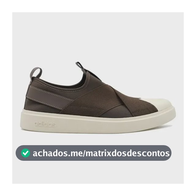 Tênis Feminino Streettalk Slip On adidas Marrom Liso 37 Br