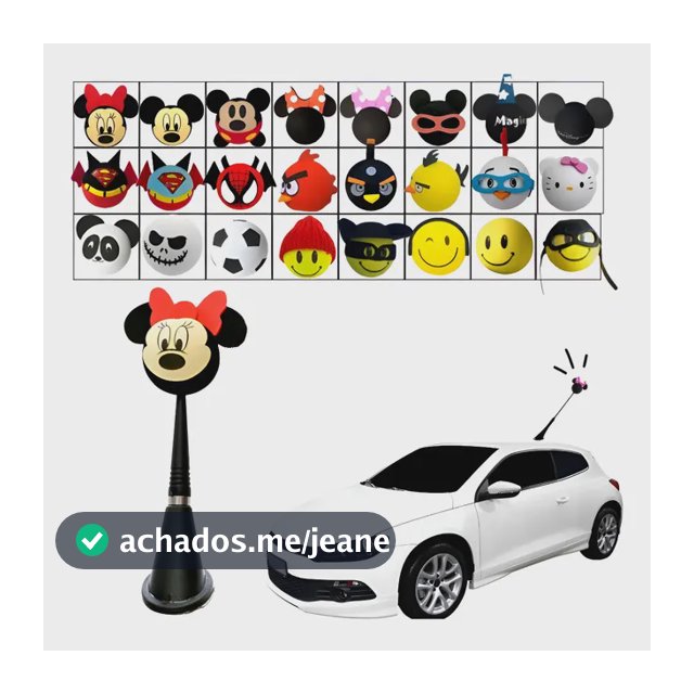 Bolinha Enfeite De Antena Para Carros Diversos Modelos