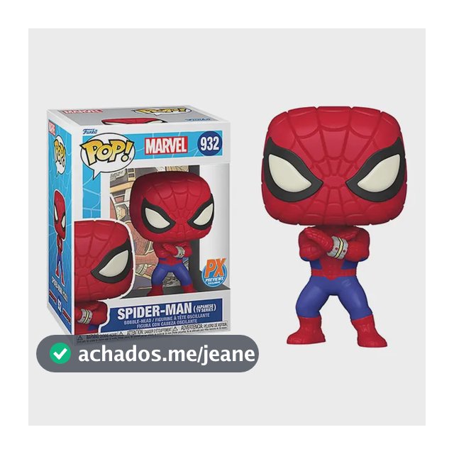 Boneco De Vinil Funko Pop Marvel Spider-man (série De Tv Jap