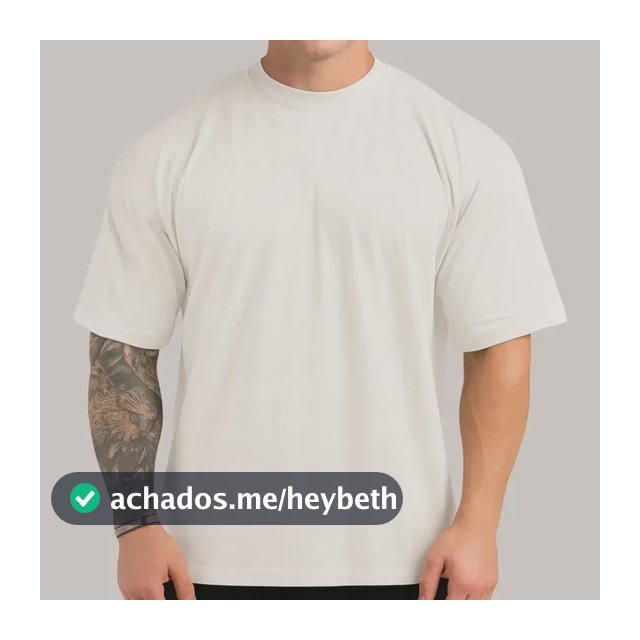 Camiseta Oversized Masculina Treino Academia Estilo Casual