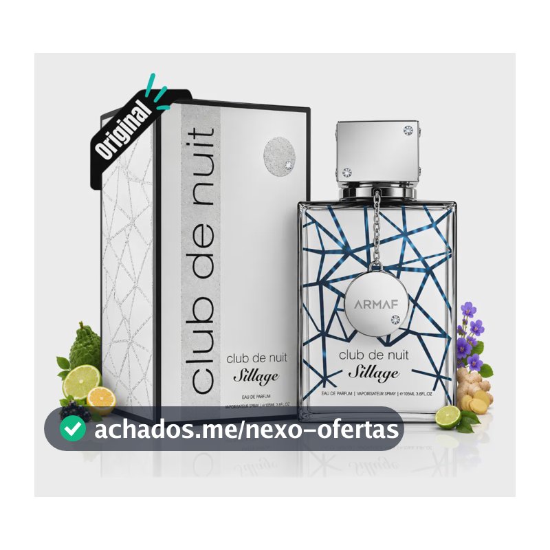 Perfume Árabe Armaf Club De Nuit Sillage Edp 105ml Masculino