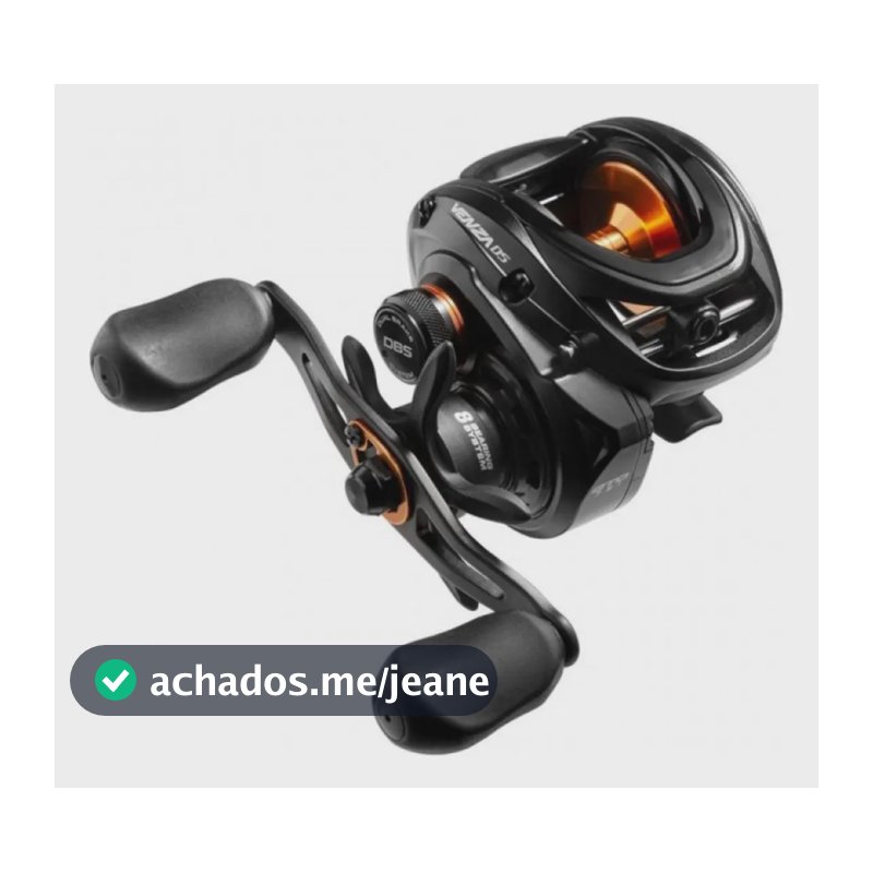 Carretilha Marine Sports Venza Ds 0,37mm - 110m Cor Preto Lado da manivela Direito