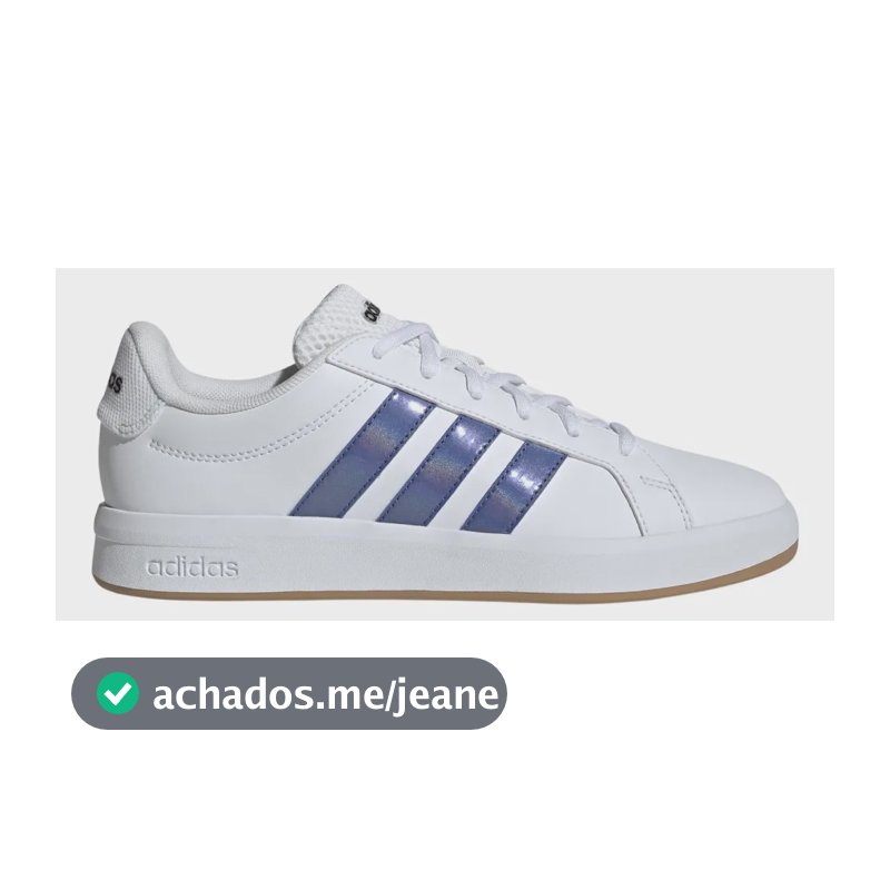 Tênis Feminino Grand Court Base 3.0 adidas Branco Liso 36 Br