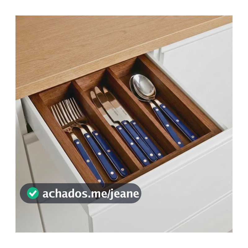 Faqueiro 24 Peças La Maison Azul-marinho