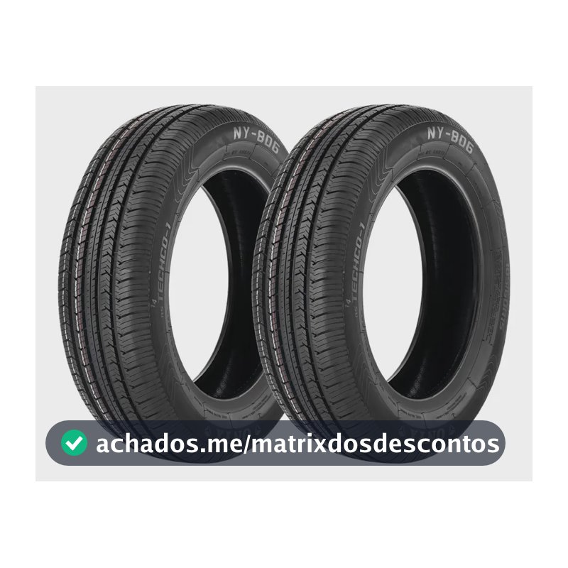 Jogo 2 Pneus Onyx Aro 15 Ny-806 195/60r15 88h H