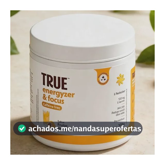 Pré Treino Energyzer Frutas Amarelas - True Source 300g