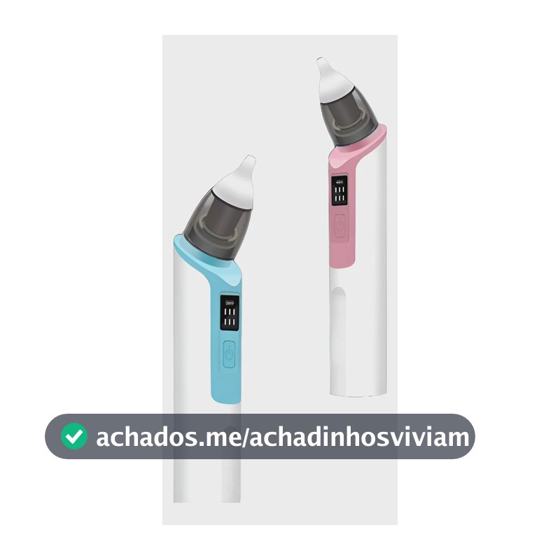 Sugador Aspirador Nasal Elétrico Nariz Ouvido Criança Bebe Cor Rosa