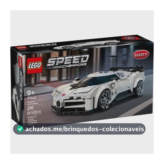 Lego® Speed Champions Hipercarro Bugatti Centodieci 77240 291 Lego Speed Champions