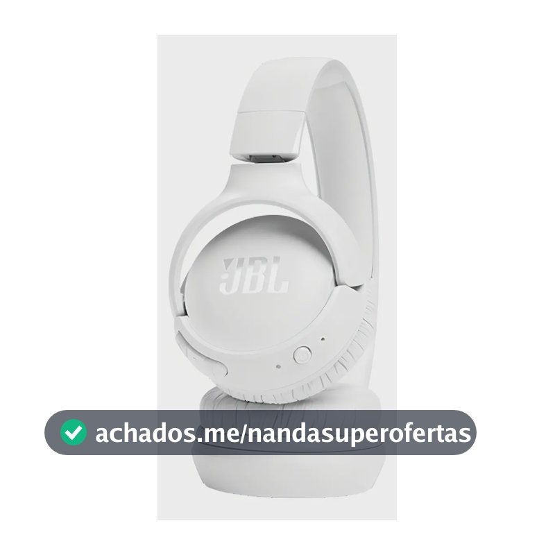 Fone Headphone JBL Tune 520BT Bluetooth Branco