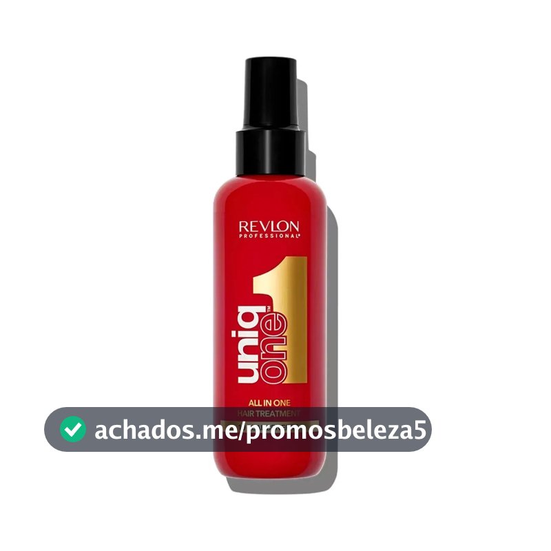 Revlon Uniq One Tratamento Capilar 10 Em 1 Leave In 150ml Frasco Completo