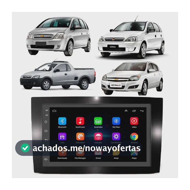 Kit Multimidia Android Corsa Montana Meriva Vectra Tv Online