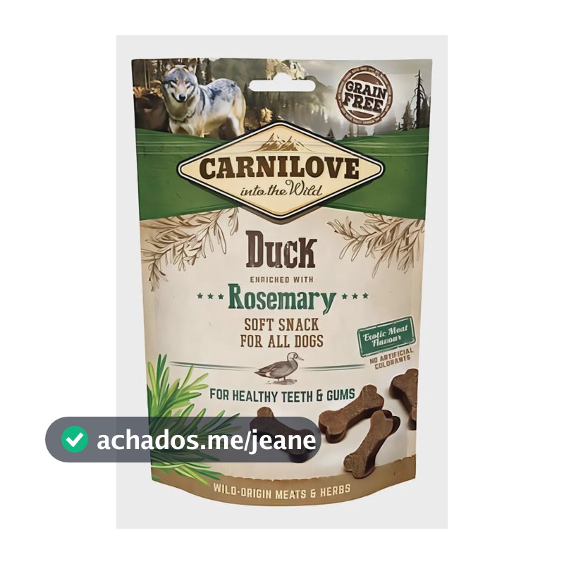 Carnilove Petisco Semi-úmido Carne Pato E Alecrim Para Caes