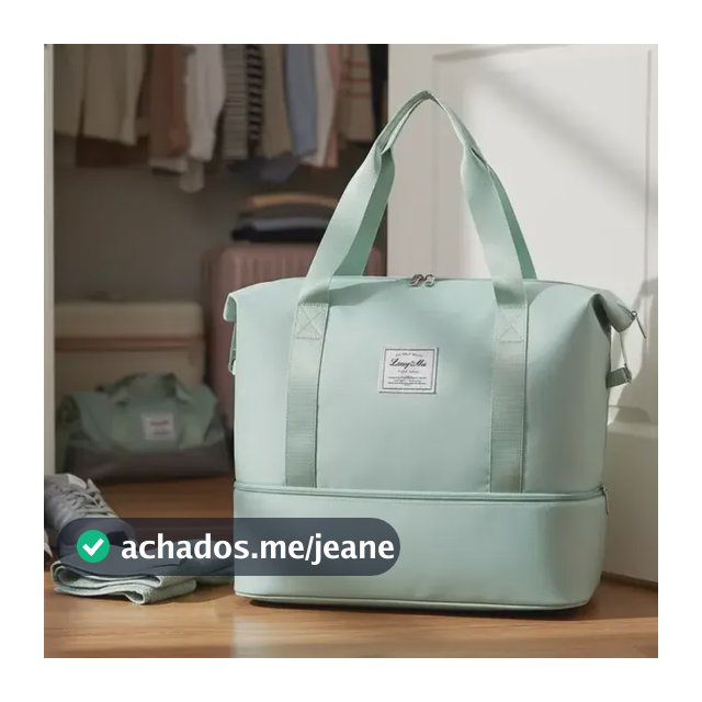 Bolsa Mala De Mão Sacola Feminina Viagem Extensora