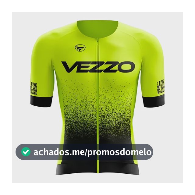 Camisa Elite Vezzo Bike Ciclismo Unissex Performance
