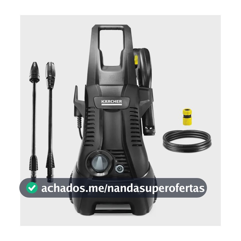 Lavadora de Alta Pressão Kärcher K2 Plus Turbo 1740 PSI 1400W 127 v