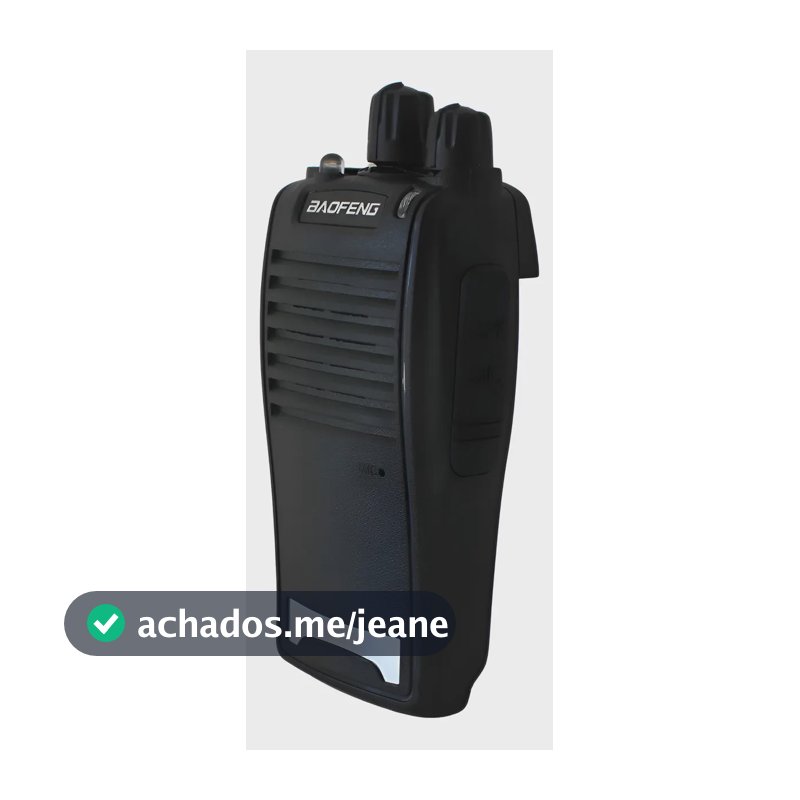 Frente De Rádio Somente Para Reposição 777s !atenção! - Preto - Uhf