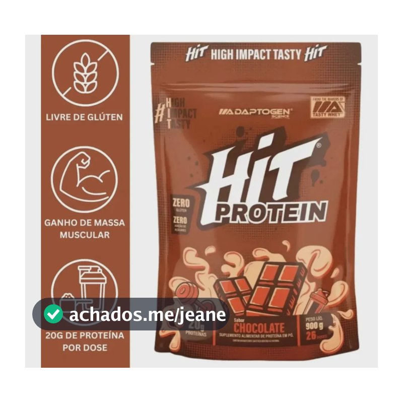Whey Protein Adaptogen Hit Chocolate proteína