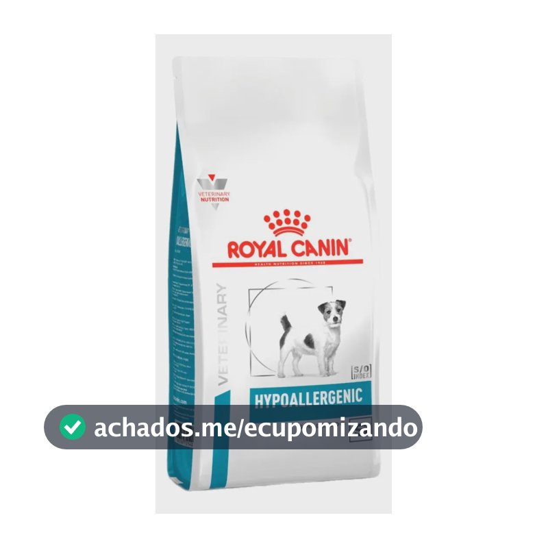 Ração Royal Canin Veterinary Diet Hypoallergenic Small Dog Cães Pequenos 7,5kg