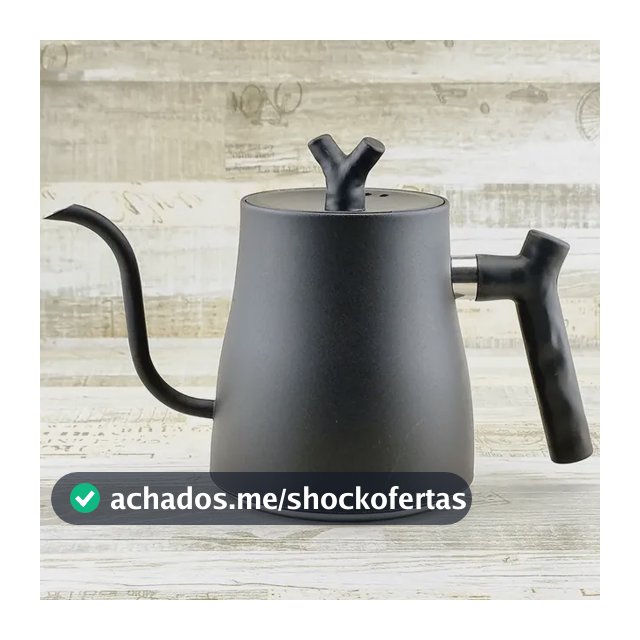 Chaleira Jarra Bule Inox  Preto Compatível Indução 1,5 L
