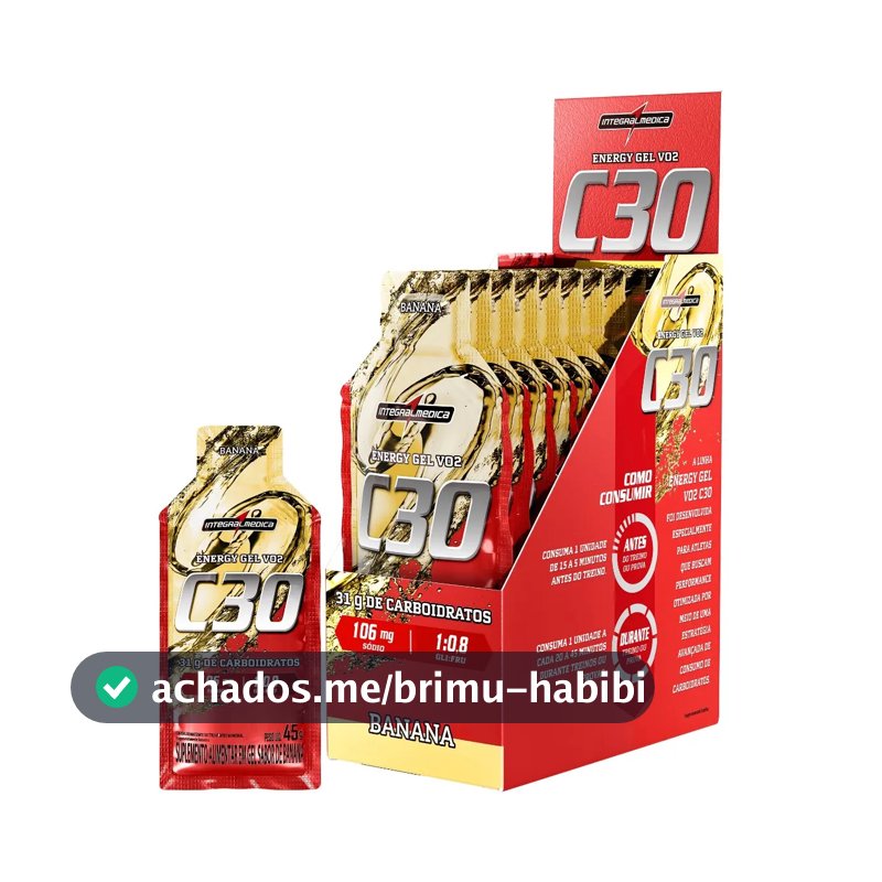 Vo2 Energy Gel Banana Integralmédica Banana