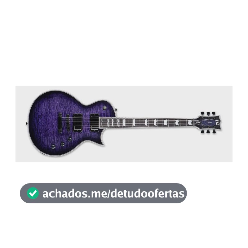 Guitarra Esp Ltd Ec-1000 Qm Lec1000qmstpsb Purple Sunburst