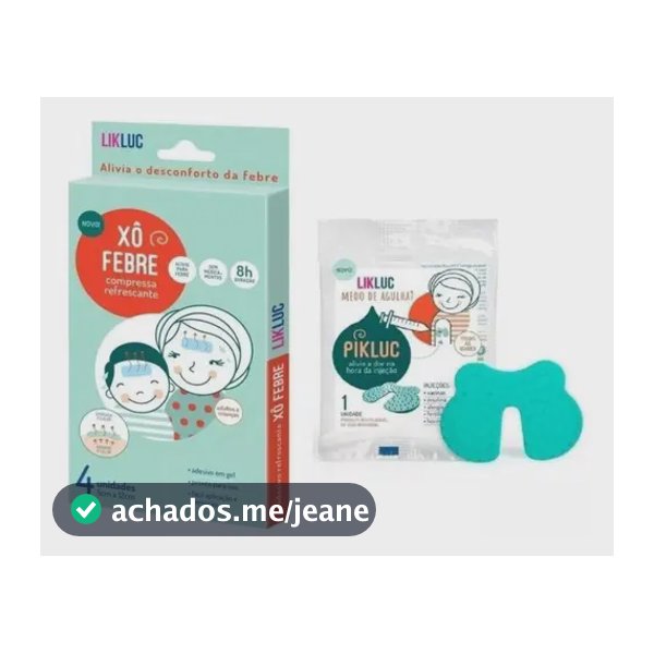 Kit Likluc - 1 Pikluc + 1 Xô Compressa gelada e refrescante