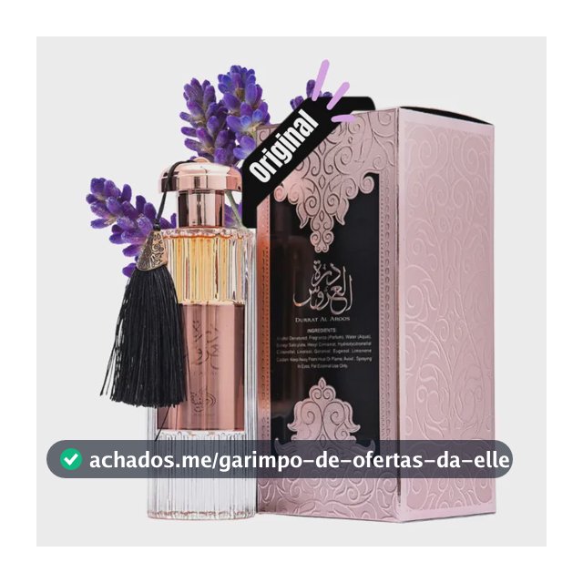 Perfume Árabe Durrat Al Aroos Feminino 85ml Edp Original