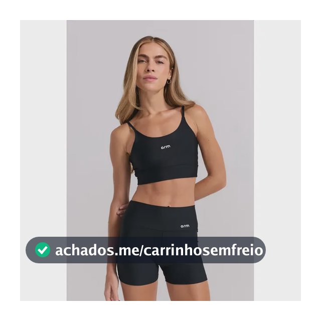 Conjunto Feminino Fitness Compact Top E Short - Arm
