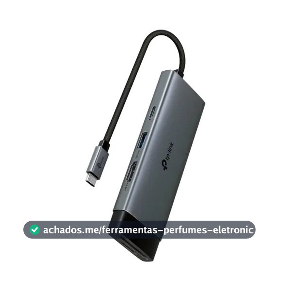 Hub TP-Link USB Tipo C 7 em 1 UH7021C