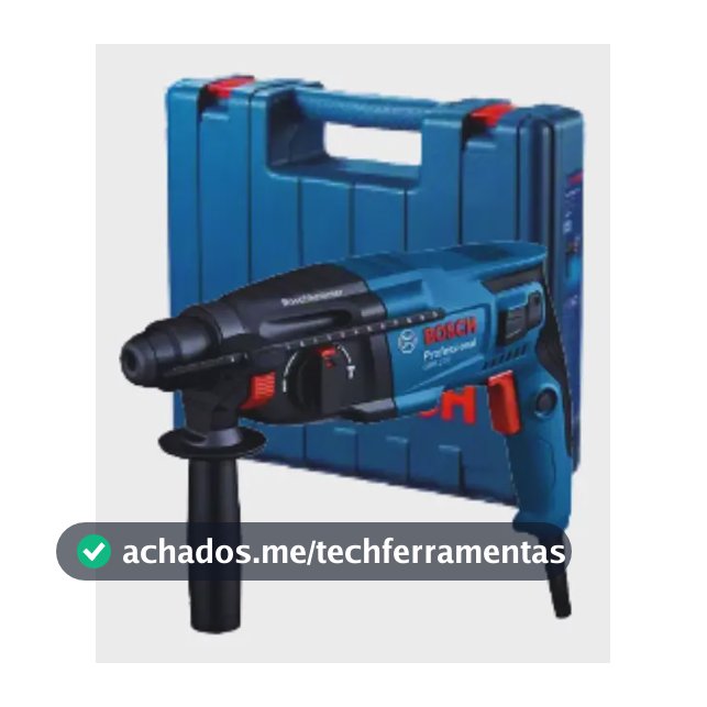 Martelete Gbh 220 Bosch 220v 720w Com Maleta Azul 220v