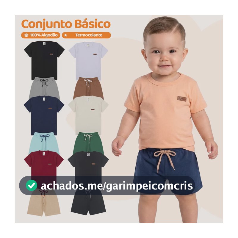 6 Peças Roupa Infantil Menino/3 Conjunto Infantil Masculino Kit 3 Conjuntos Sortidos 6 Peças De Roupa Menino 1 - Veste 6 A 12 Meses