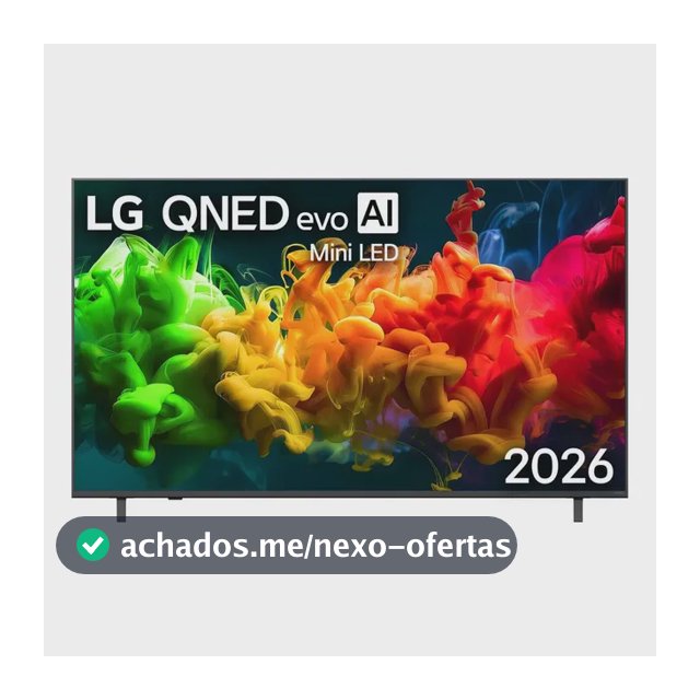 Smart Tv LG Qned Evo Mini Led Ai 4k Qned80 65 Polegadas 2026