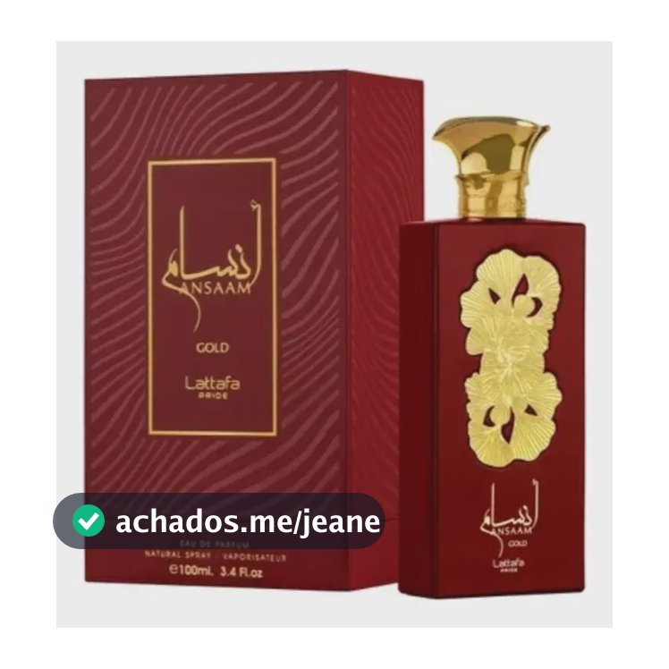 Perfume Ansaam Gold Edp 100ml Lattafa Pride Original
