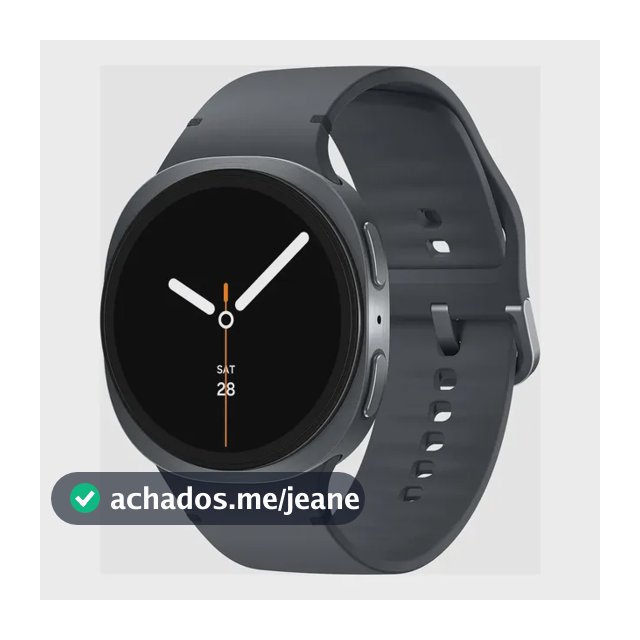 Smartwatch Samsung Galaxy Watch 8 40mm Bt Gps, Grafite