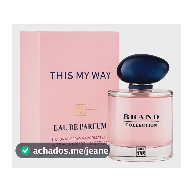 Perfume Importado Feminino This May Way 25ml Sedução E Luxo