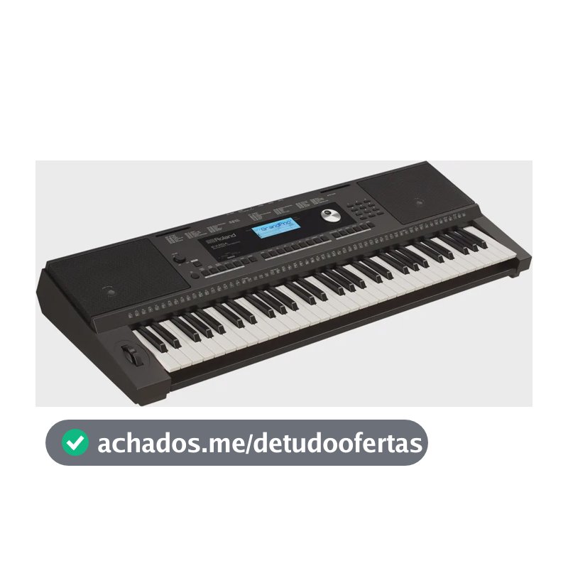 Teclado Roland E X20a Arranjador Digital 5/8 E-x20a