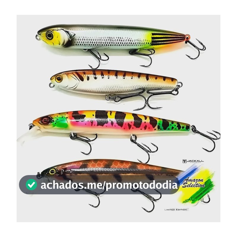 Kit De Iscas Jackall Amazon Selection 2025 Limited Edition