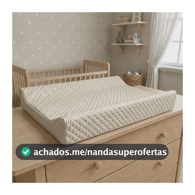 Trocador Bebê Para Cômoda Americano Anatômico Impermeável