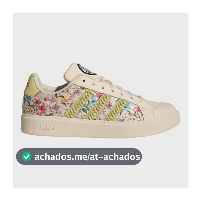 Tênis adidas Feminino Ki2750 Bege Liso 37 Br