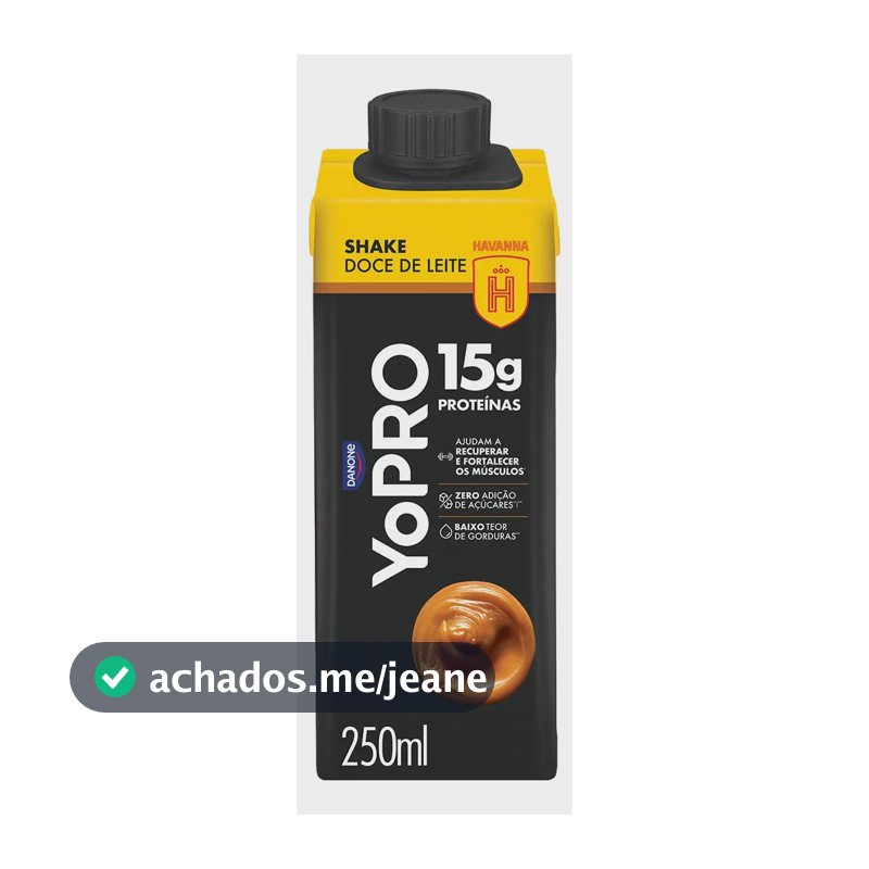 Yopro Bebida Láctea Doce De Leite Havanna 15g Proteína 250ml
