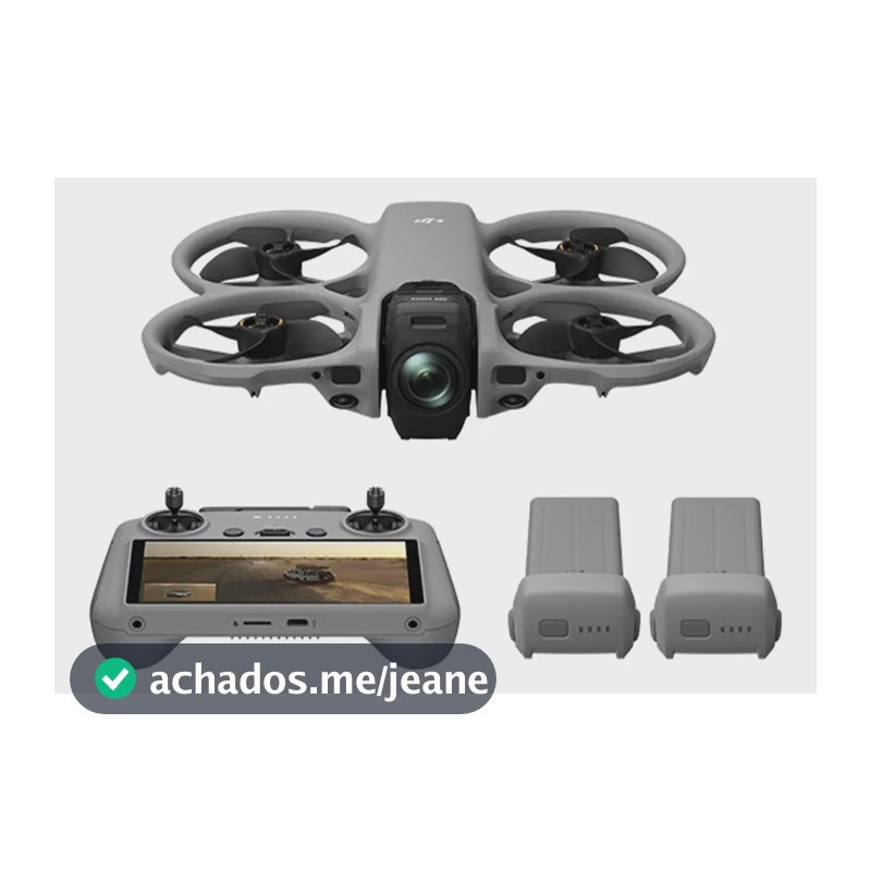 Drone Dji Avata 360 Fly More Combo (DJI Rc 2) cinza