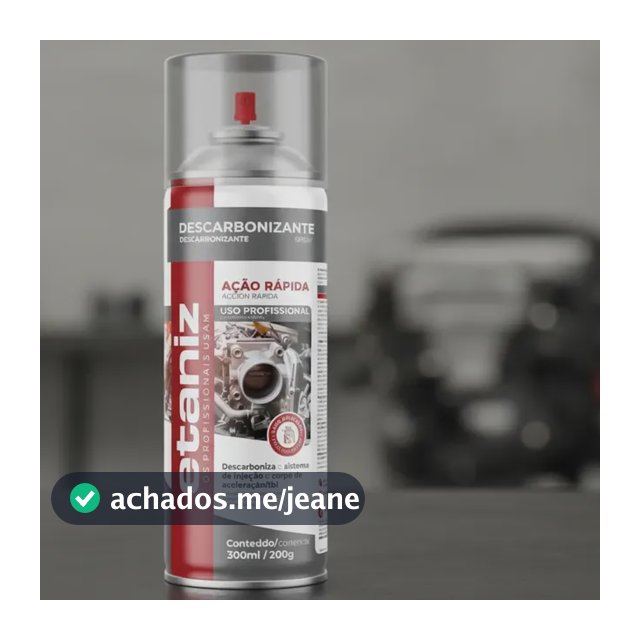 Descarbonizante Etaniz 300ml 200gr Limpa Bico Tbi Carburador