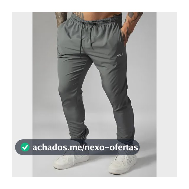 Calça Tactel Jogger Com Elastano Active Wear Void Verão