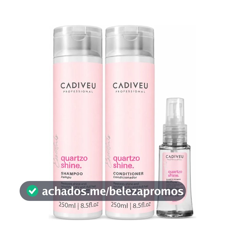 Kit Capilar Essentials Quartzo Shine + Oléo Condicionante