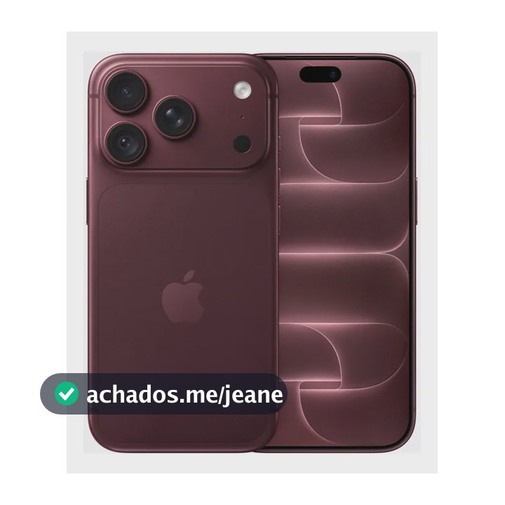 iPhone 18 Pro 256GB Borgonha (somente eSIM)